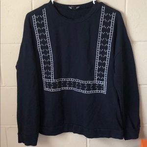Forever 21 Navy Sweatshirt